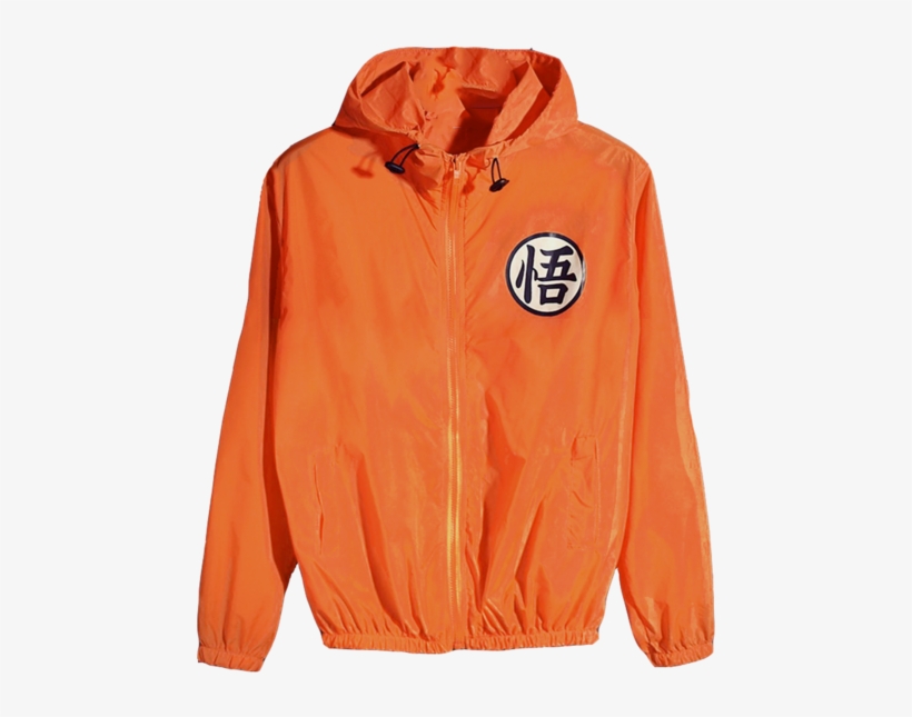 Dragon Ball Z Goku Hooded Windbreaker - Dragon Ball Z, transparent png #2761614