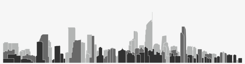 Gold Coast Skyline Outline, transparent png #2761705