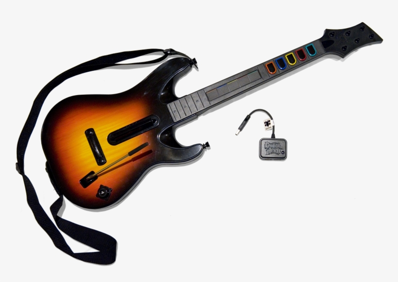 Guitar Hero World Tour Guitar Controller Ps3 - Guitar Hero World Tour, transparent png #2761941