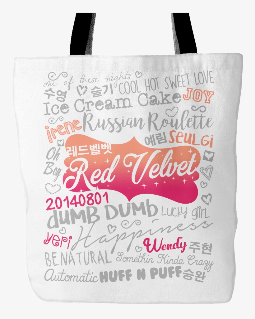 Red Velvet "collage" 2016 Tote Bags - Tote Bag, transparent png #2762214