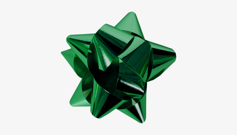 Green Christmas Ribbon Png - Green Present Ribbon, transparent png #2762236