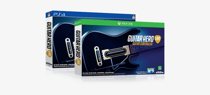 Guitar Hero Live Guitar Controller - Guitar Hero Ps4, transparent png #2762335