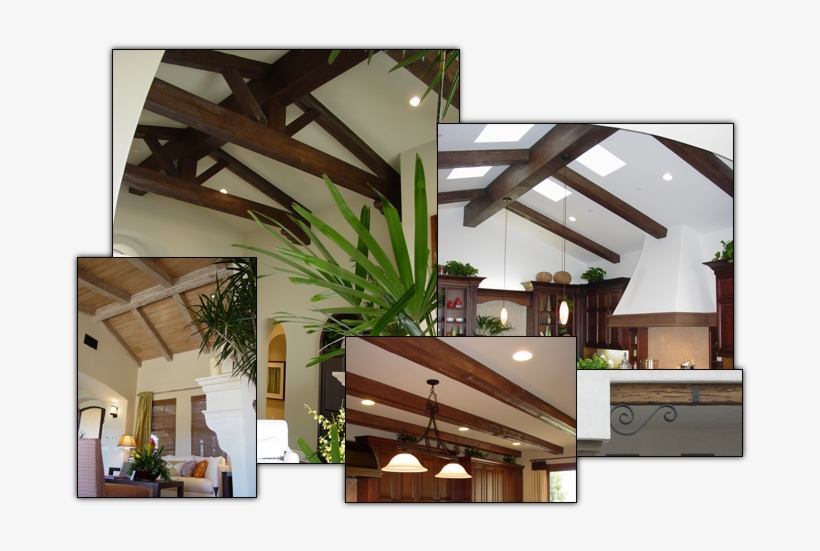 Our High-density Polyurethane Beams Add An Amazing - Faux Wood Beams, transparent png #2762477