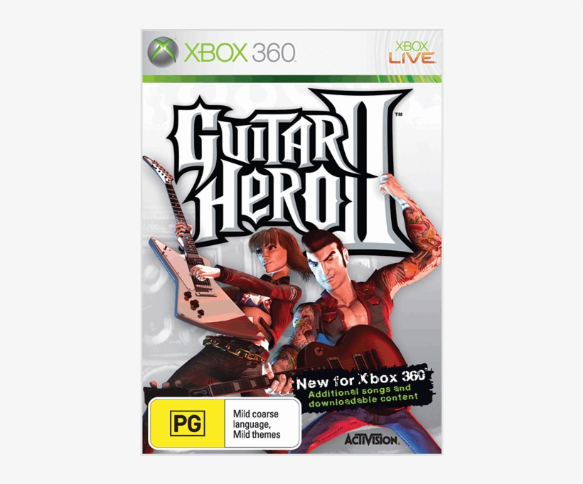 Guitar Hero 2 Xbox 360, transparent png #2762508