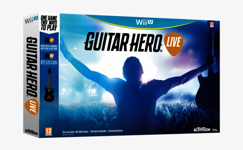 Guitar Hero Live (with Guitar Controller), transparent png #2762541