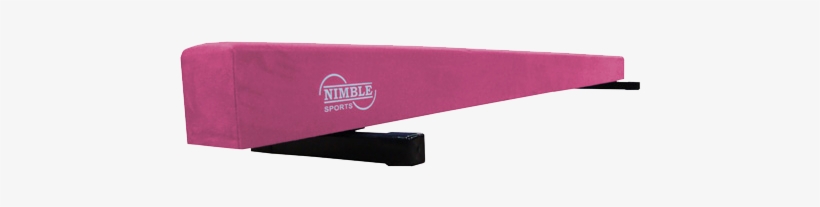 8ft Long Pink Suede Low Balance Beam - Balance Beam, transparent png #2762566