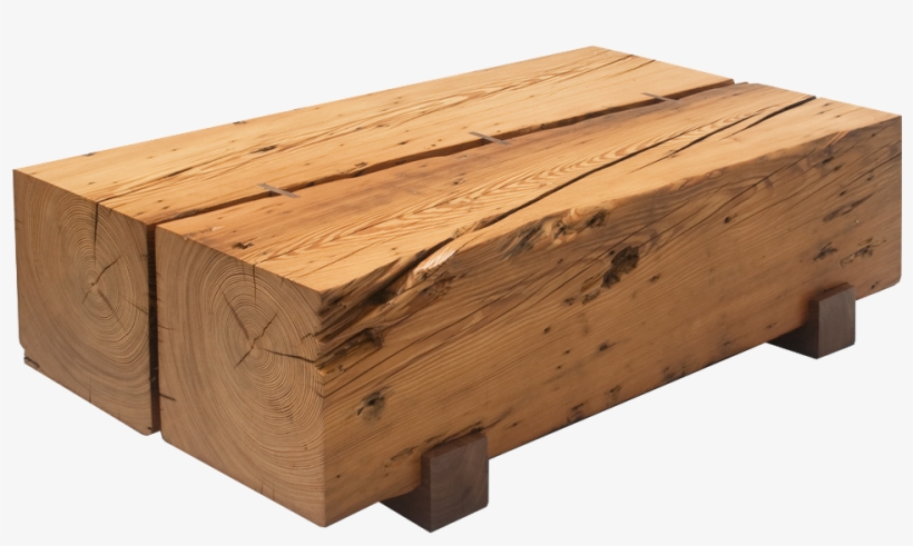 Beam Coffee Table - Wooden Block Coffee Table, transparent png #2762644