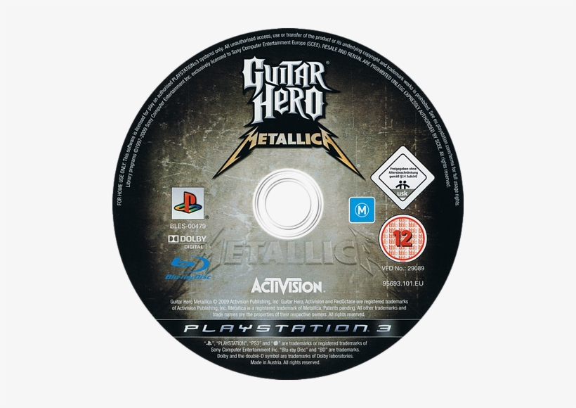 ps3 guitar hero metallica