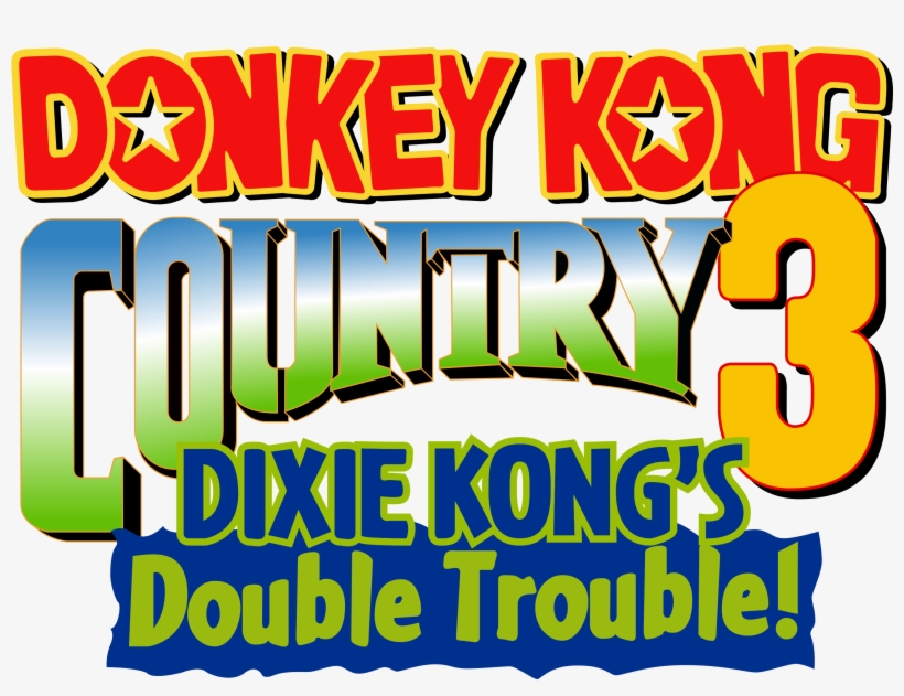 Clear Logo Donkey Kong Country - Donkey Kong Country, transparent png #2762736