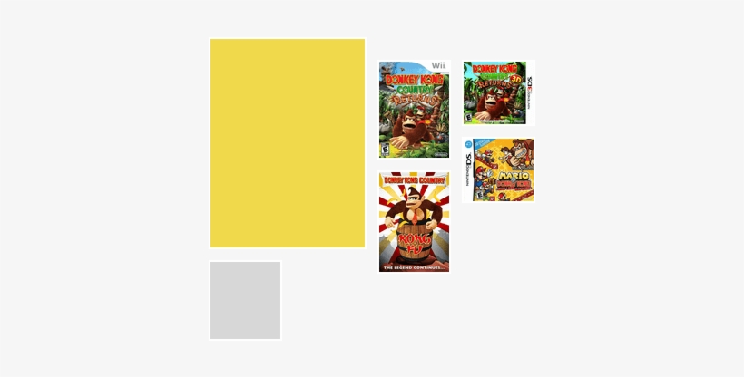 Donkey Kong Country - Donkey Kong Country Returns Wii, transparent png #2763053