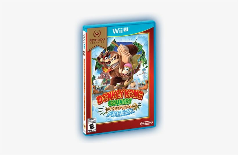 Donkey Kong Wii U - Donkey Kong Country: Tropical Freeze (nintendo Selects), transparent png #2763132