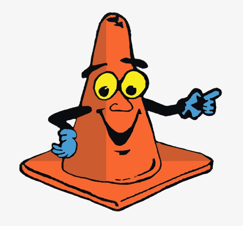 [archived] Construction Will On - Traffic Cones Cartoons, transparent png #2763405