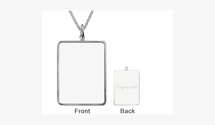 Heart Engraved Epoxy Color Mothers Day Necklace Sterling, transparent png #2763525