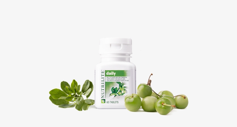 Nutrilite Daily Multivitamin And Multimineral Supplement - Amway Nutrilite Daily Multivitamin And Multimineral, transparent png #2763870
