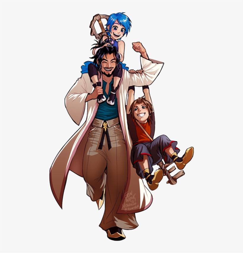 Eraqus, Aqua, & Terra Terra Kingdom Hearts, Kingdom - Young Terra Kingdom Hearts, transparent png #2764091