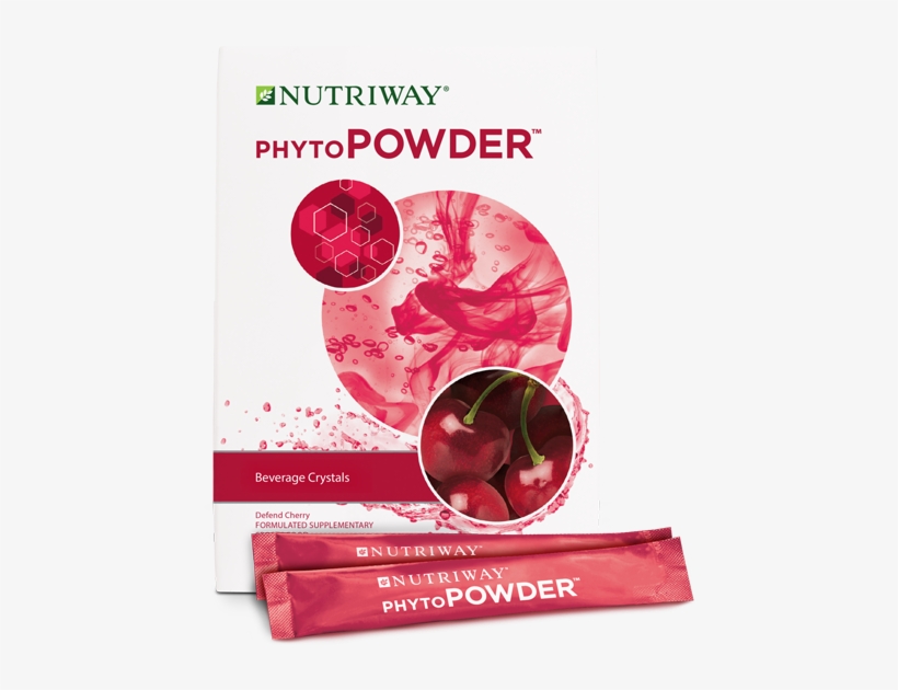 Nutriway® Phytopowder Defend Cherry 20x8g Stick Sachets - Amway Phytopowder, transparent png #2764284