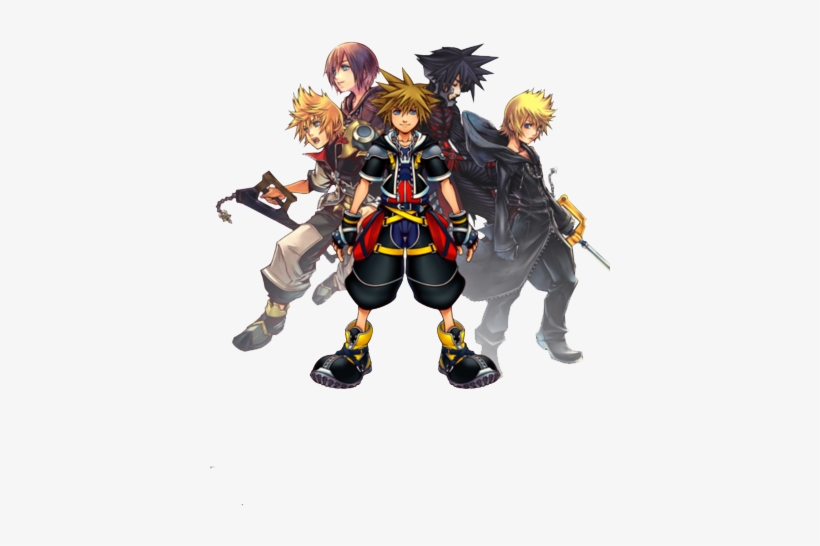 Kingdom Hearts Kh Sora Roxas Ventus Transparent Xion - Kingdom Hearts Sora Roxas Ventus Vanitas Xion, transparent png #2764376