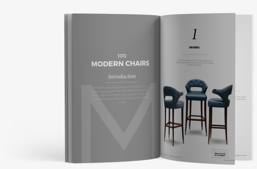 Ebook Modern Chairs - Graphic Design, transparent png #2764723