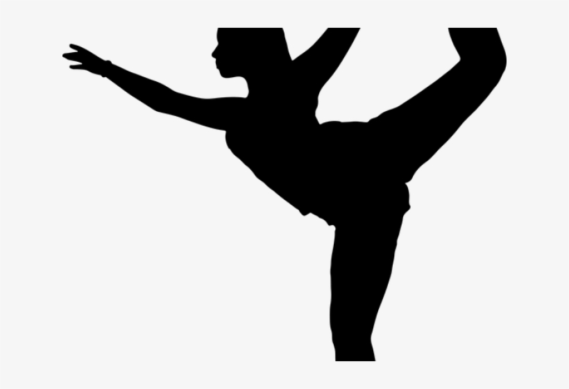 Gymnastics Silhouettes Transparent - Silhouette, transparent png #2765242