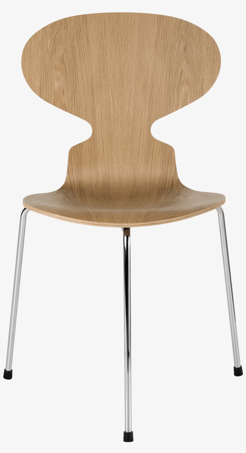 Ant Chair Arne Jacobsen Oak Veneer - Ant Chair Arne Jacobsen, transparent png #2765428
