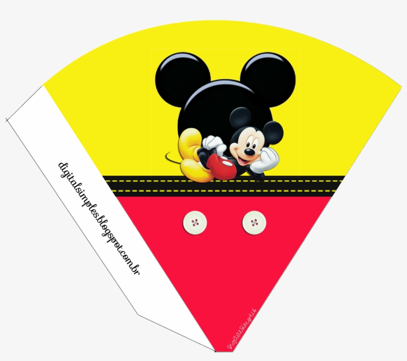 Kit Aniversário De Personalizados Tema Mickey Mouse - Etiquetas De Mickey Mouse Para Imprimir Gratis, transparent png #2765735