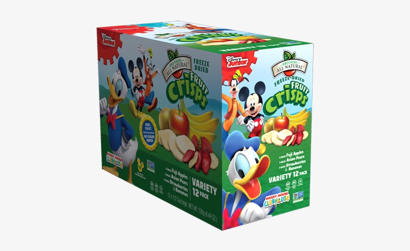 Brothers All Natural Mickey Mouse Variety Fruit - Brothers-all-natural Brothers-all-natural Fruit Crisps, transparent png #2765835