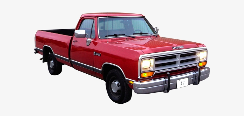 1989-1993 Dodge - American Pick Up Truck, transparent png #2766148