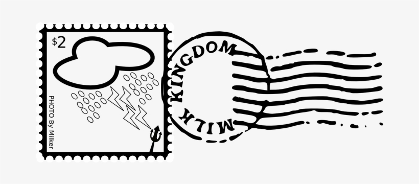 Stamp Postal Service Letter Postage Postca - Clip Art Stamp, transparent png #2766289