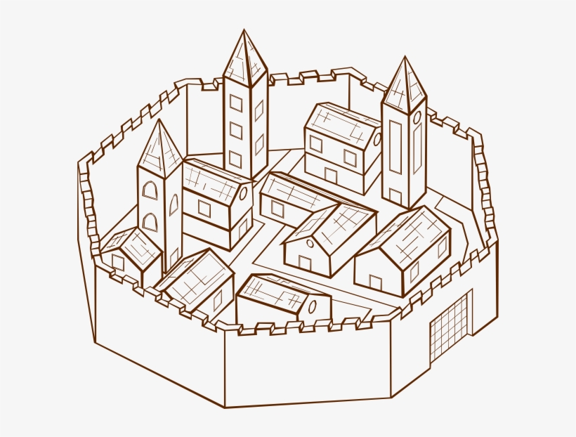 This Free Clipart Png Design Of City Clipart - City Walls Clipart, transparent png #2766768