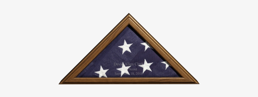 Small American Flag Display Case Made In Usa Free Shipping - Flagbox, transparent png #2767056