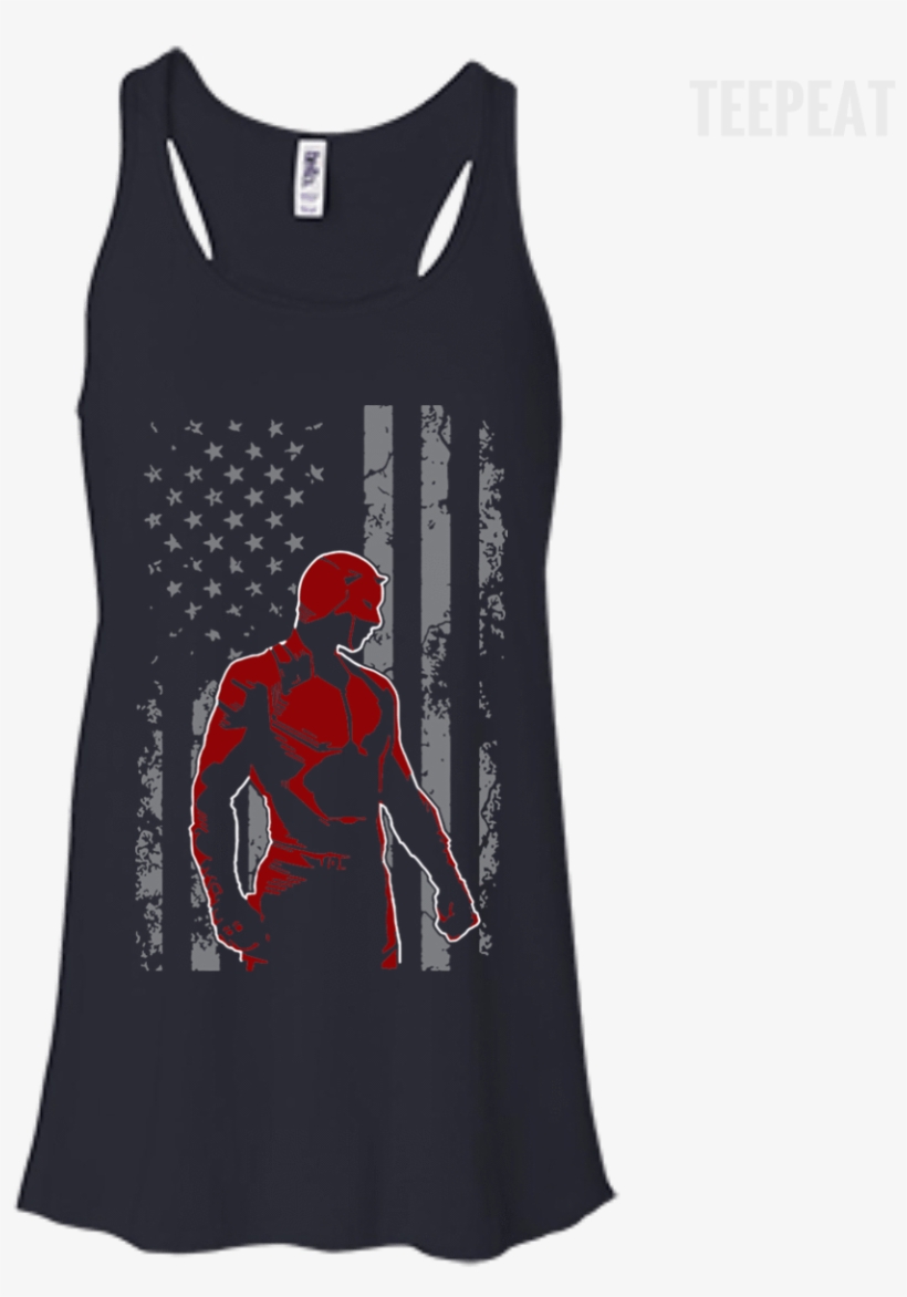 Customcat Apparel Bella Canvas Flowy Racerback Tank - Case Of Accident My Blood Type, transparent png #2767282