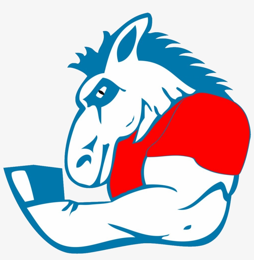 Copy Burro Flexing 1024×998 - Clip Art, transparent png #2767495