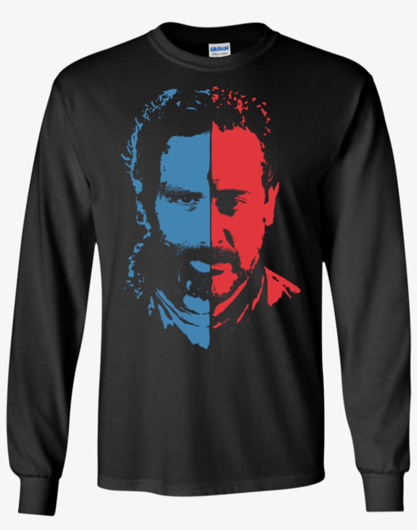 Negan & Rick Grimes The Walking Dead - Naruto And Sasuke Supreme Hoodie, transparent png #2767814