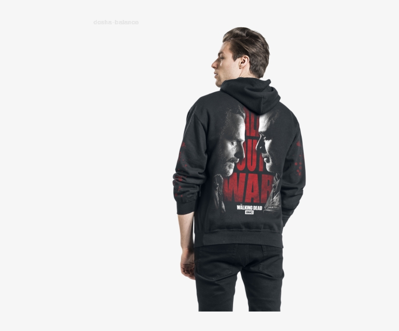 All Out War - Hoodie, transparent png #2767851