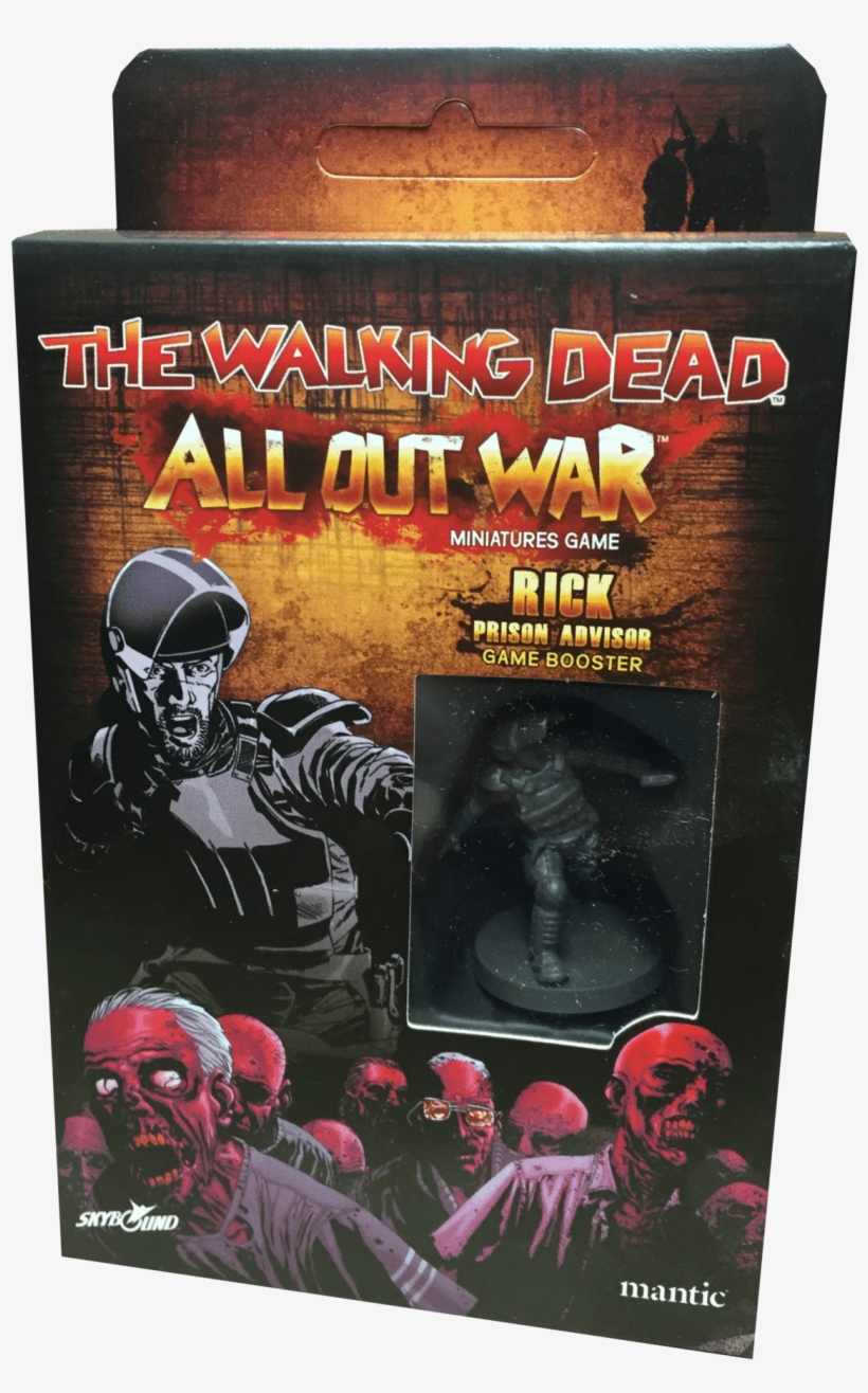 Walking Dead: All Out War - Rick Prison Advisor Booster, transparent png #2767896