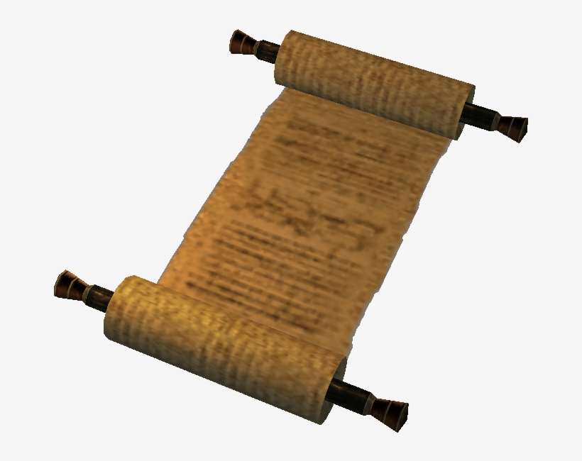 Declaration Of Independence Clipart - Scroll Morrowind, transparent png #2768499