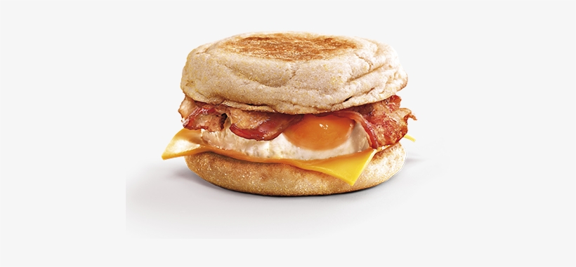 Bacon Egg Cheese Muffin - Hamburguesa Con Huevo Y Bacon, transparent png #2768561
