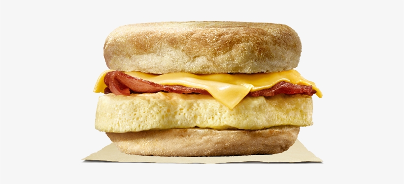 Bacon King Muffin - Burger King Bacon Egg Muffin, transparent png #2768590