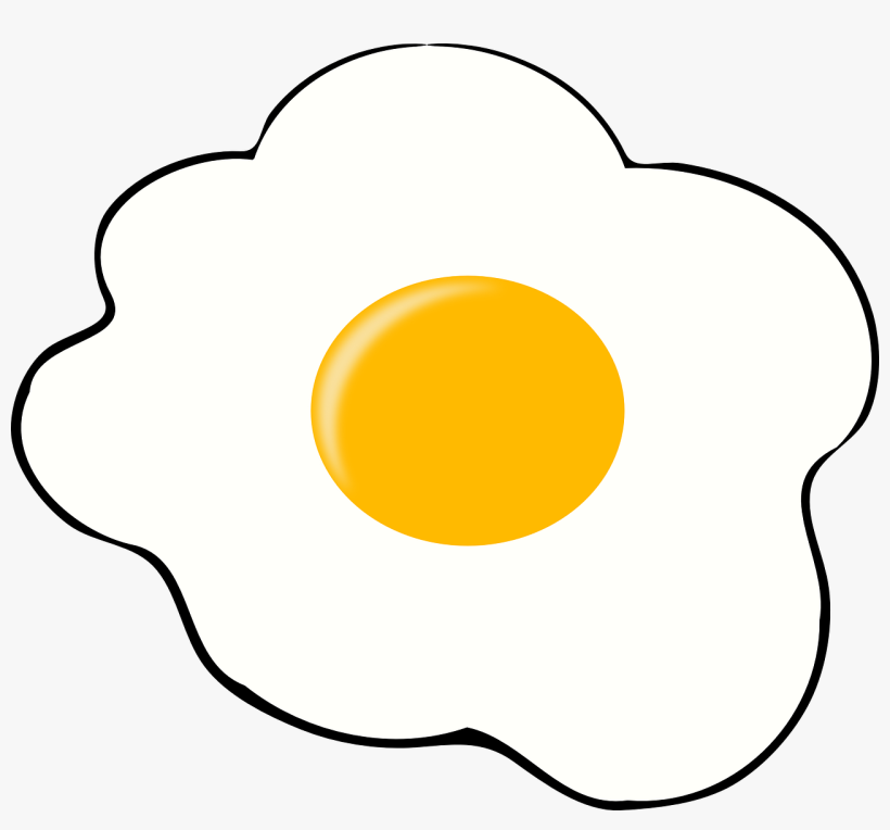 Sunny Side Up Egg Clipart, transparent png #2768635