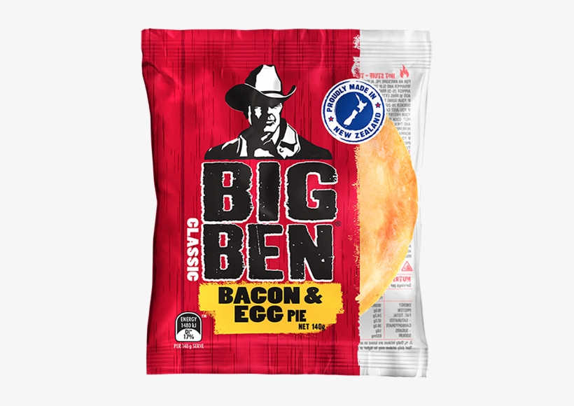 Bacon & Egg Classic Pies - Big Ben Xxl Pie, transparent png #2768688
