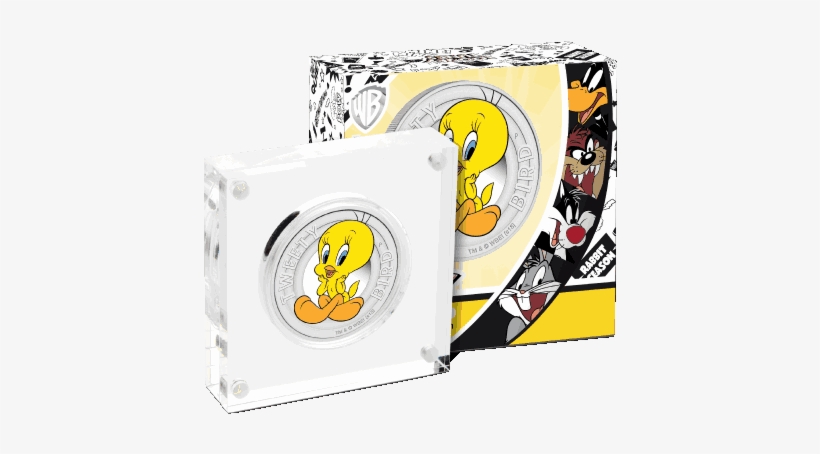 Silver Numis Looney Tunes Tweety Bird 1/2oz Silver - Tweety, transparent png #2769103