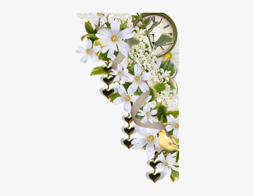 Jasmine Flower Vector Png Download - Jasmine Flower Corner, transparent png #2769261