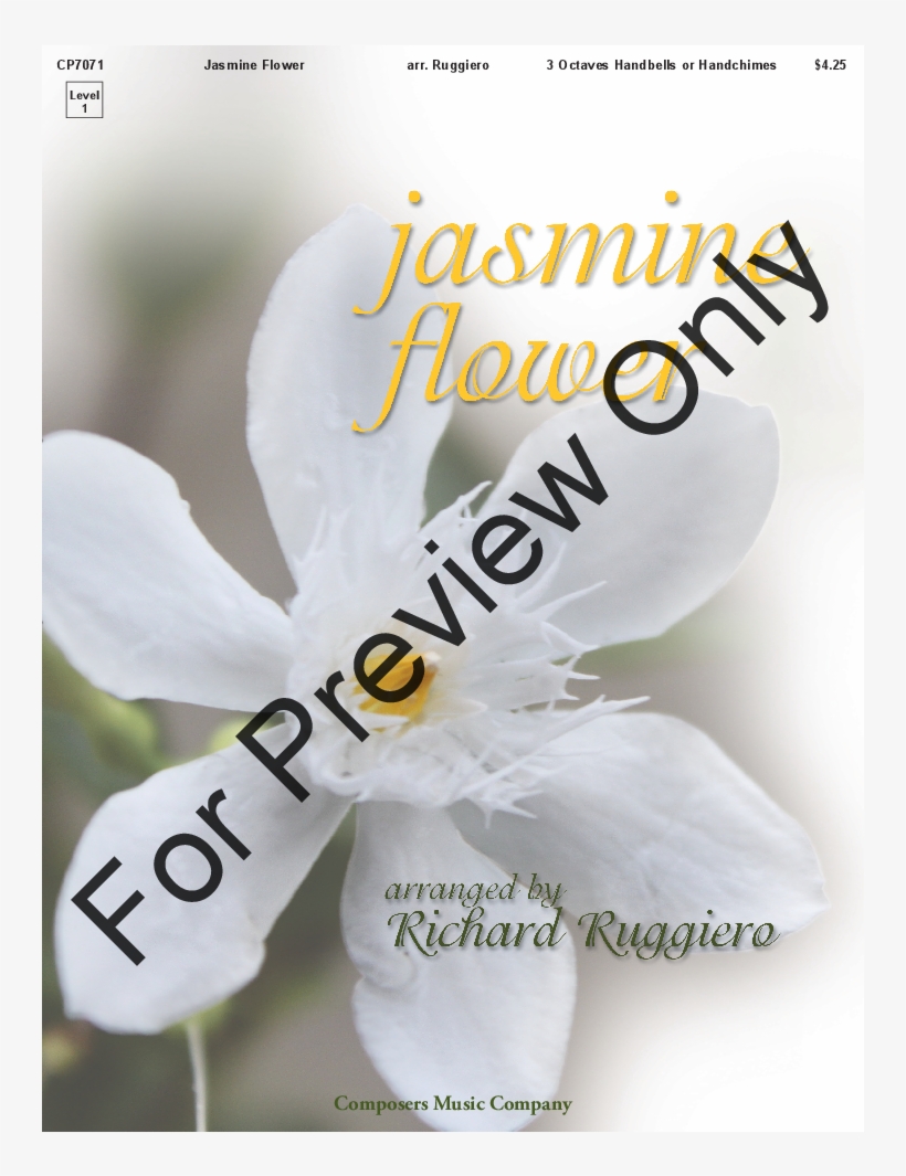 Jasmine Flower Thumbnail Jasmine Flower Thumbnail, transparent png #2769316
