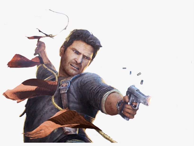 Nathan Drake Uncharted Png Image Background - Uncharted 2 Among Thieves Game, transparent png #2769808