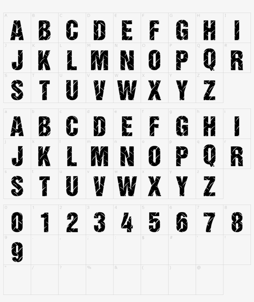 Diamond Plate Font - Flintstone Font, transparent png #2770116