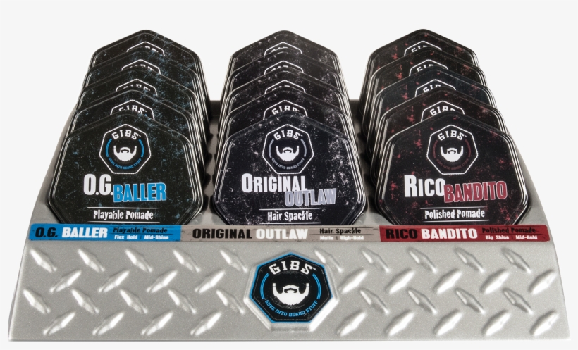 Pomade Diamond Plate Intro - Original Outlaw Hair Spackle, transparent png #2770464