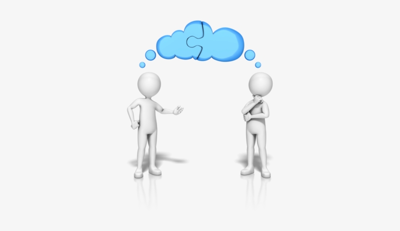 Two Figures Sharing Thoughts, transparent png #2770839