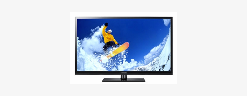 43“ Widescreen Plasma Hdtv Samsung - Samsung 4 Series Ps51e490 - 51" 3d Plasma Tv - 60 Hz, transparent png #2770857