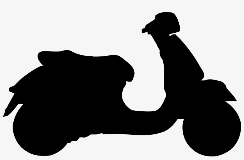 Clipart - Scooter Vector, transparent png #2770925
