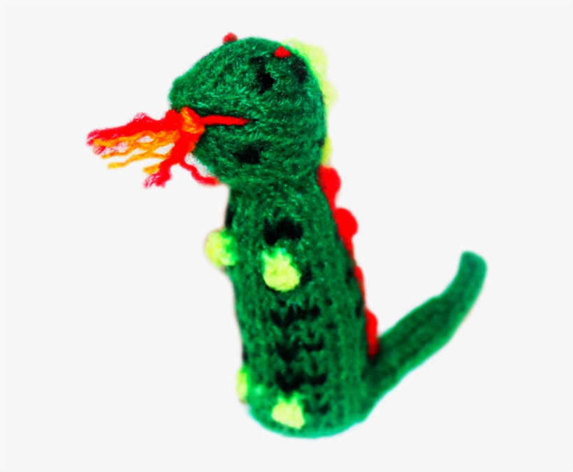 Fire Breathing Dragon Finger Puppet - Finger Puppet, transparent png #2770952